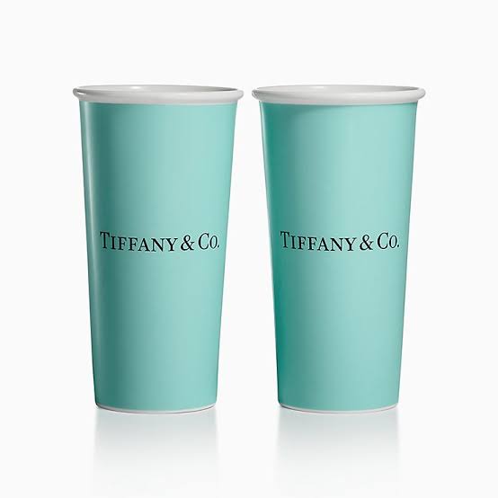 Vasos Tiffany 2pzs