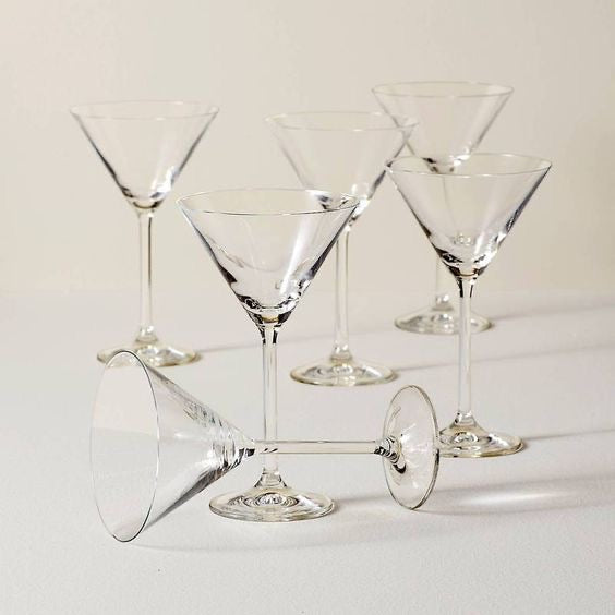 Set 6  Copas Martini